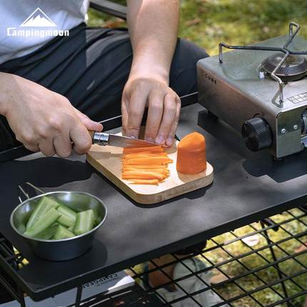 柯曼YM-1609小号菜板案板野餐便携桦木无漆双面水果户外砧板菜板