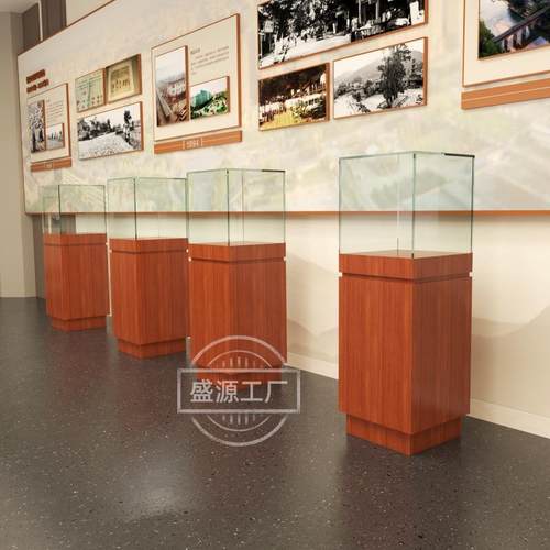 玻璃展示柜古董瓷器珠宝柜台奇石雕像柜展览柜展台博物馆文物展柜