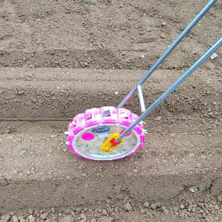 单粒家用手推式汽油播种机 玉米大豆施肥精播机 mt机械