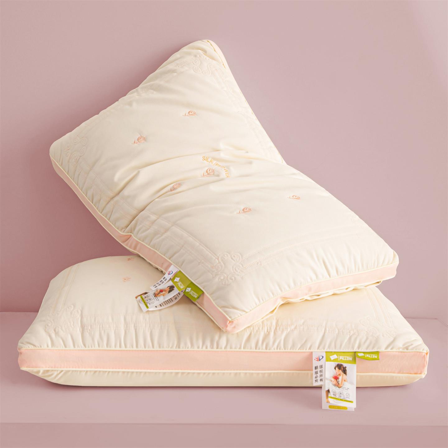 源头厂家柔软枕头枕芯护颈枕睡眠家用成人学生宿舍单人枕整头