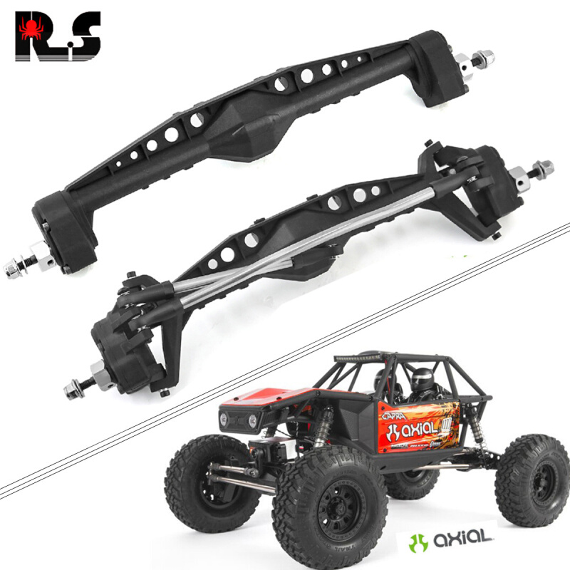 RS红蜘蛛Axial1/10Capra1.9UTB山羊攀爬车前后桥塑料桥壳总成套装