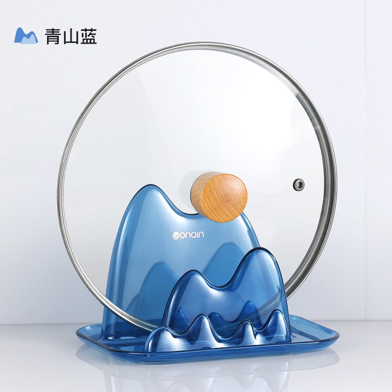 厨房锅盖架子置物m架台面坐式简约锅铲架砧板架菜板架子放锅盖