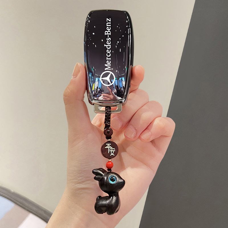 e300l钥匙套c260l车a200l男c200l扣glc gla glb220 gle350壳
