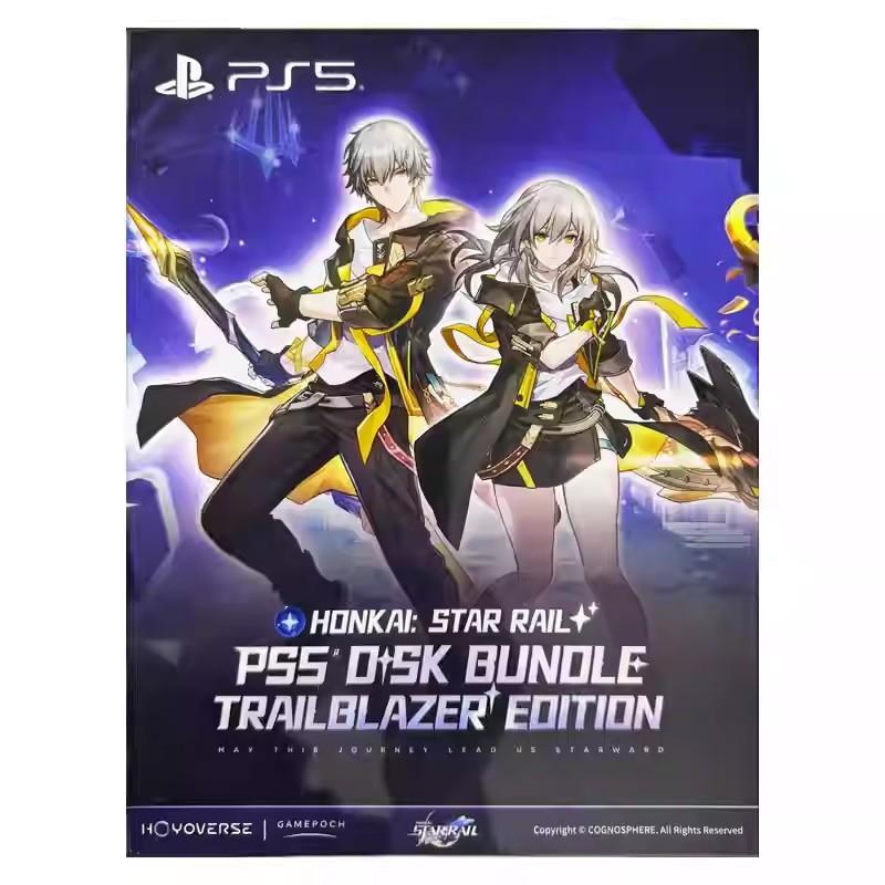 香港直邮 PS5游戏光盘 中文 崩坏星穹铁道 开拓者版 英文/中文封面 全程联网 PS5游戏 现货