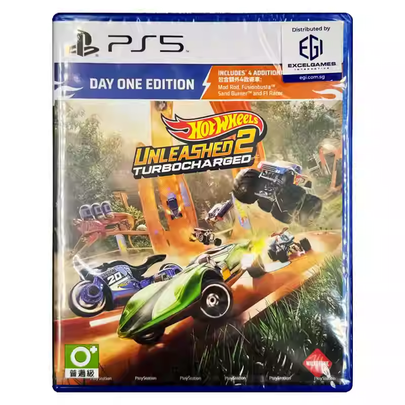 香港直邮 港行中文原封 PS5/PS4游戏光盘 风火轮解放2 涡轮增压 PS5/PS4游戏 现货