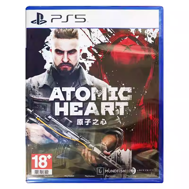 香港直邮 港行中文原封 PS5/PS4游戏光盘 中文 原子之心 PS5/PS4游戏 现货