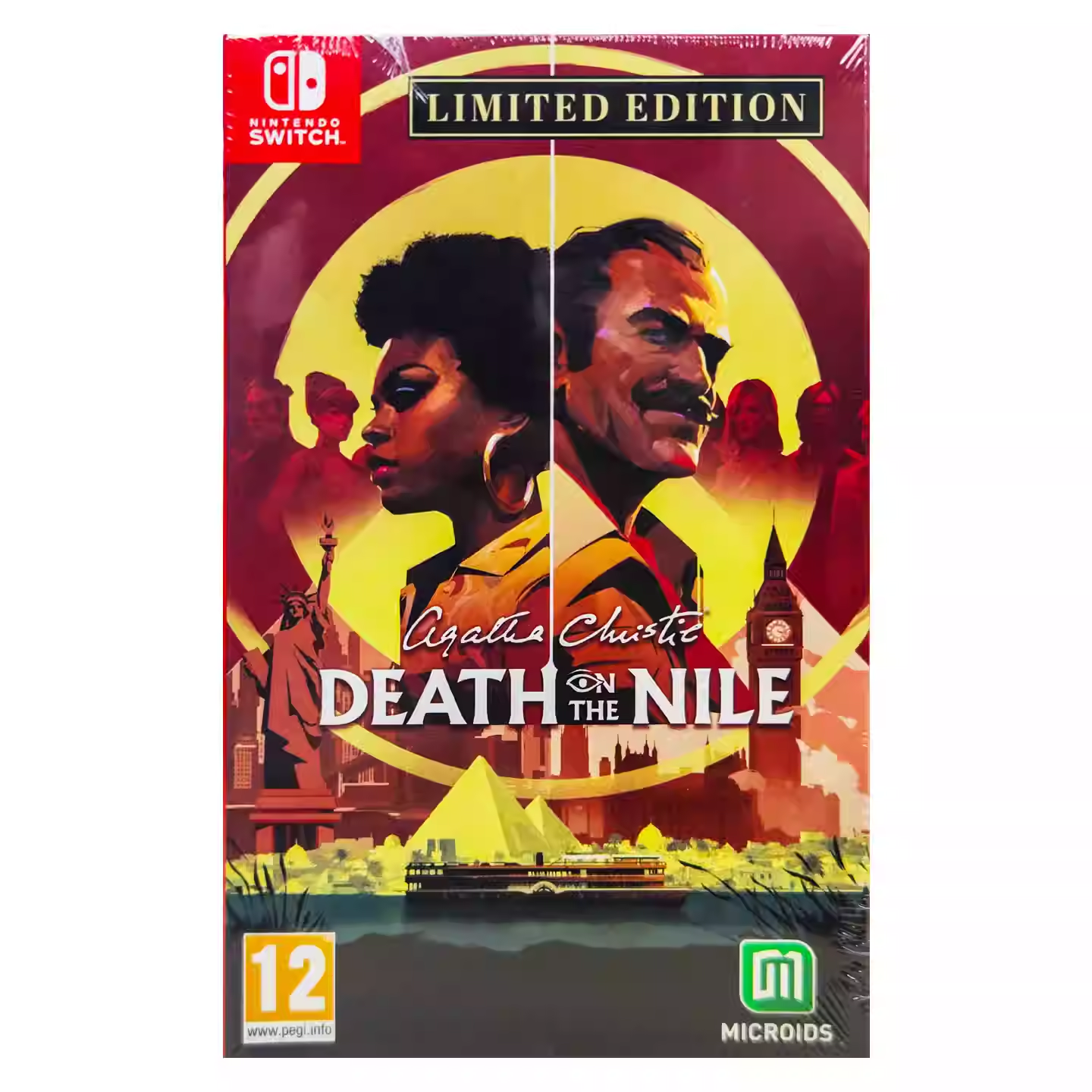 香港直邮 任天堂NS卡带 中文 阿加莎 尼罗河上的惨案 限量版 Nintendo Switch 游戏 现货