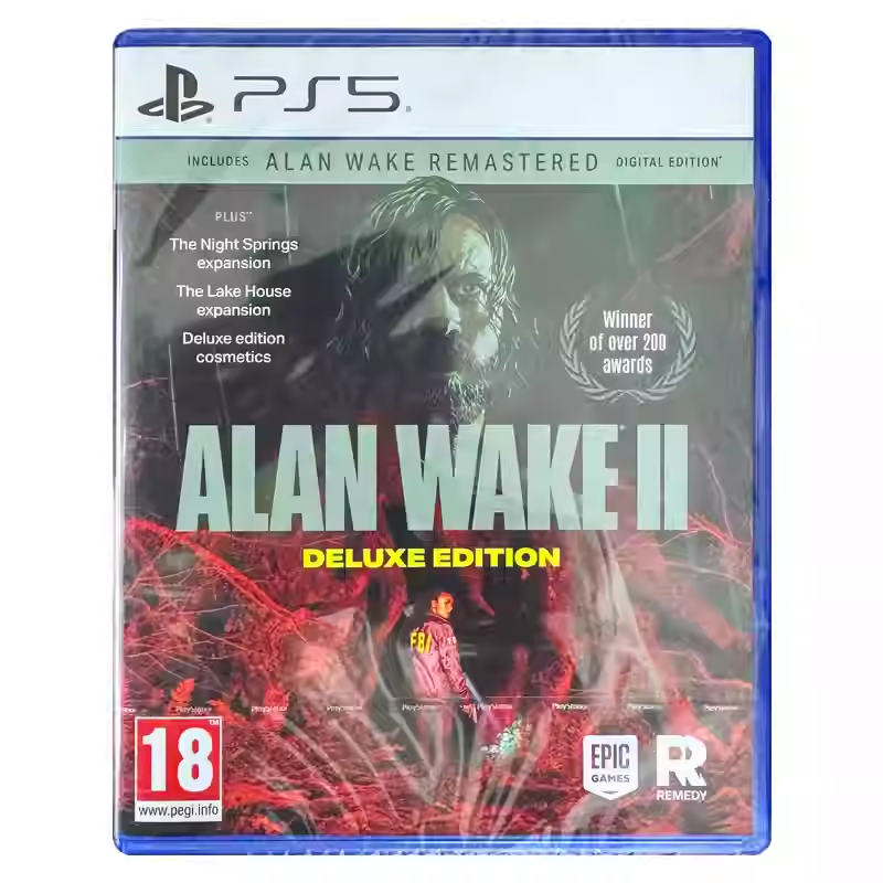 香港直邮 PS5游戏光盘 中文 心灵杀手2豪华版 Alan Wake 2 PS5游戏 现货