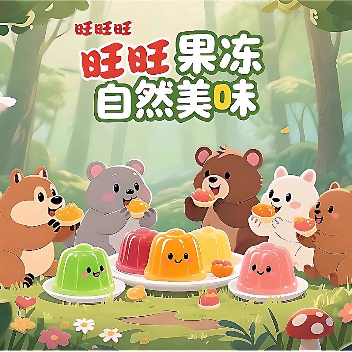 旺旺果冻随机混搭多口味现货包邮