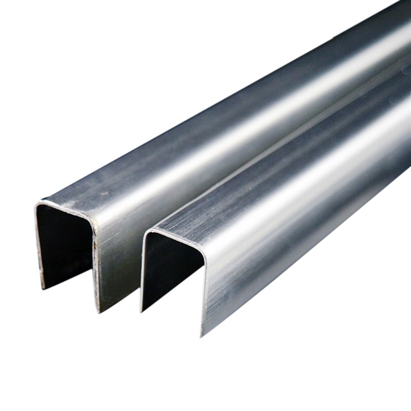 塑钢门窗轨道修复不锈钢s条拉门导轨滑道窗户滑轮滑轨轮u型槽轨