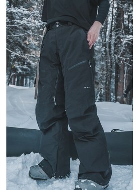 awka滑雪裤女款男防水防风单板保暖防寒滑雪服裤子冬季夹棉厚