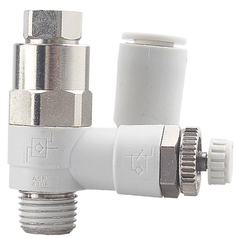 先导式止回控制单向调速阀ASP330F/430F/530F/630F-01/02气缸保压