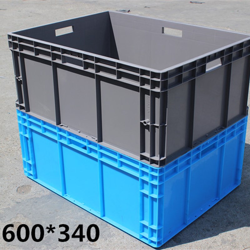 塑料箱子长方形EU物流周转箱过滤特大号K水产养殖养鱼筐乌龟盒龟