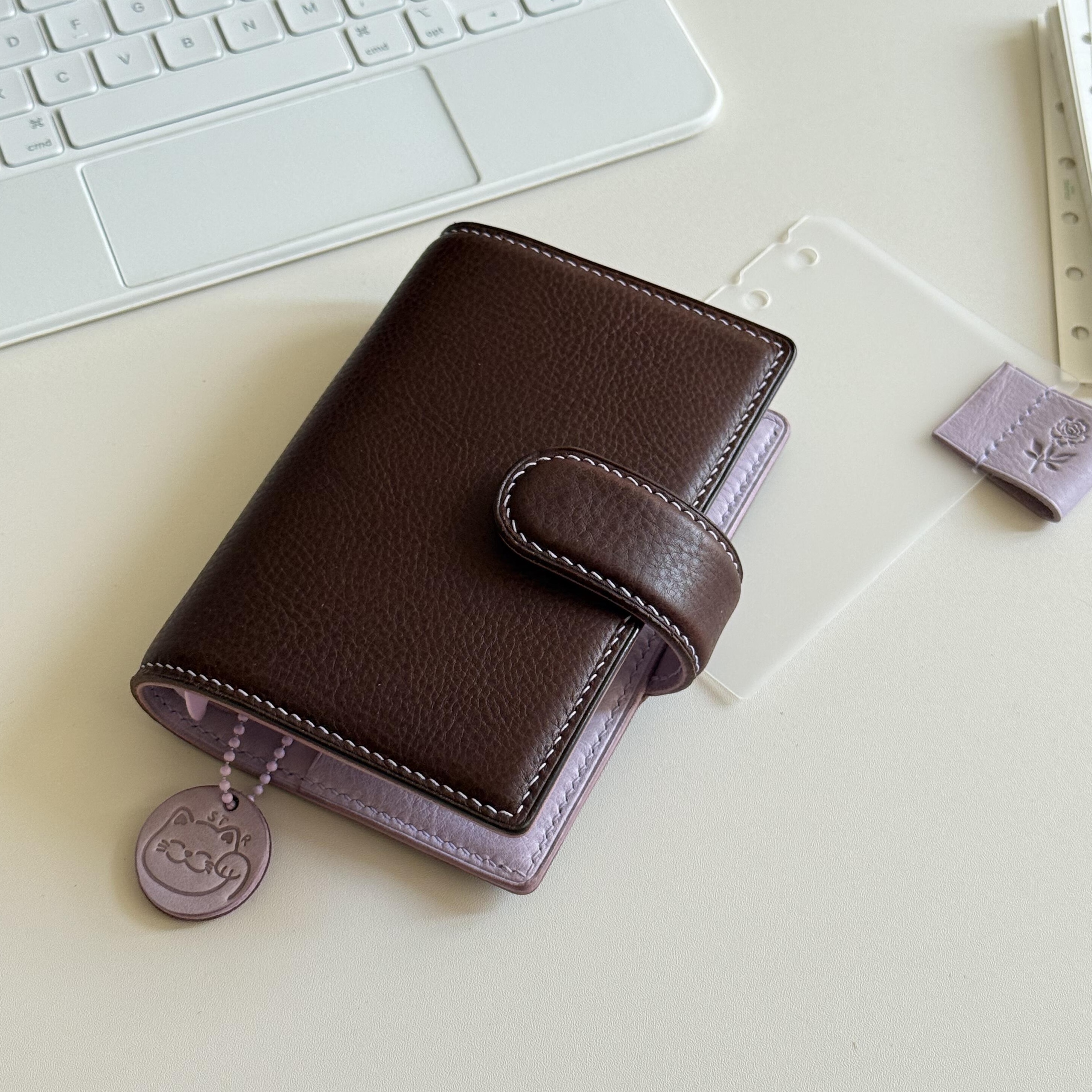 小红书同款香芋巧克力活页