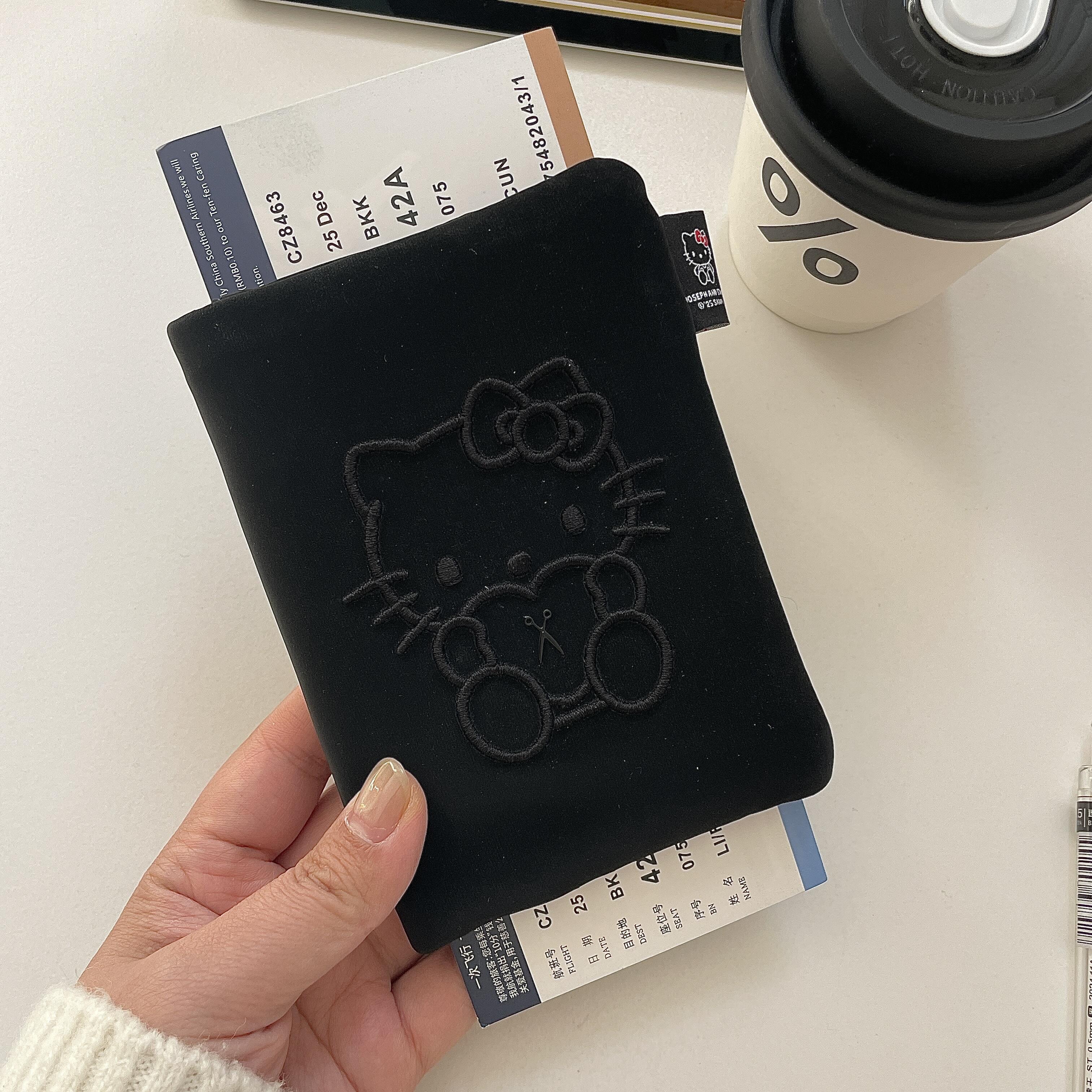 可爱kity猫护照夹高颜值证件收纳