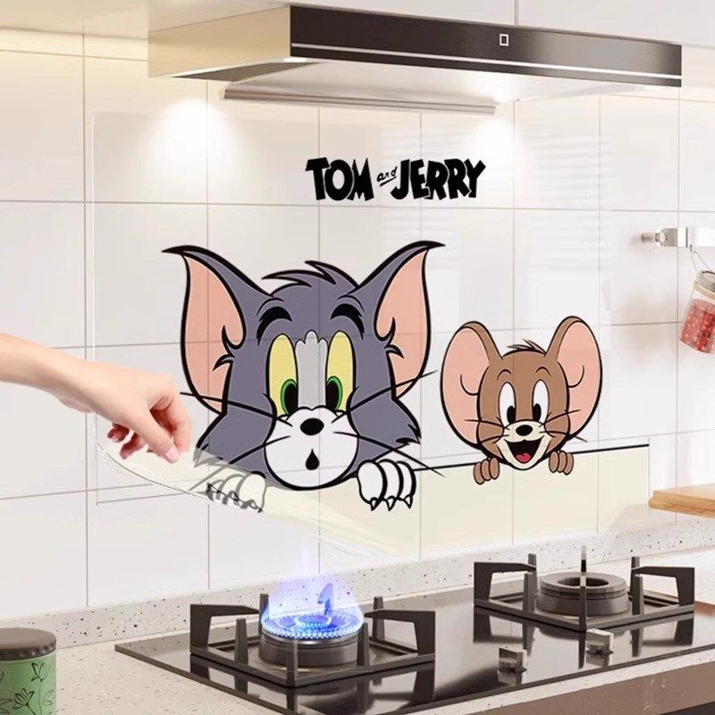 厨房防油贴纸防水静电灶台蒸蒸日上新年装饰用品乔迁之喜新居布置,家居饰品,软装墙贴,淘宝优惠券,粉丝福利购,淘宝优惠卷