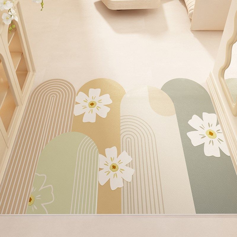 奶油风pvc地垫入户门垫可擦免洗进门家用脚垫小清新门口玄关地毯,居家布艺,入户地垫,淘宝优惠券,粉丝福利购,淘宝优惠卷