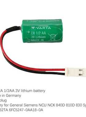 1/2AA CR14250 3V battery NCU 575332TA 6FC5247-0AA18-0A