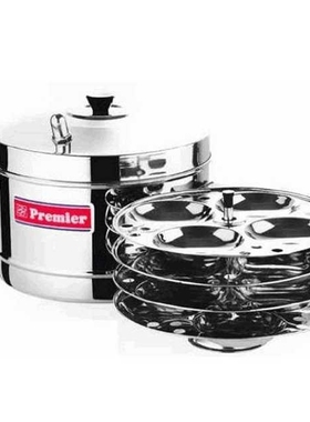 不锈钢四层多层加厚船用家用蒸煮两用印度蒸锅Premier IDLI MAKER