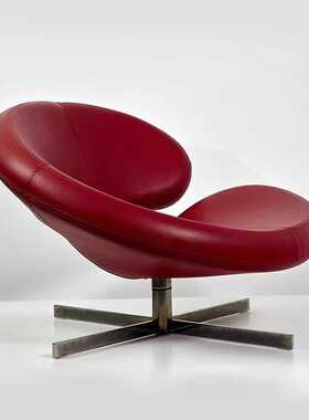 北欧Swivel Chair Nuage网红休闲椅设计师创意罗奇堡旋转单人椅