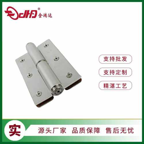 有框液压合页玻璃门定位铰链180度隐形缓冲闭门器铝材航空铝铰链