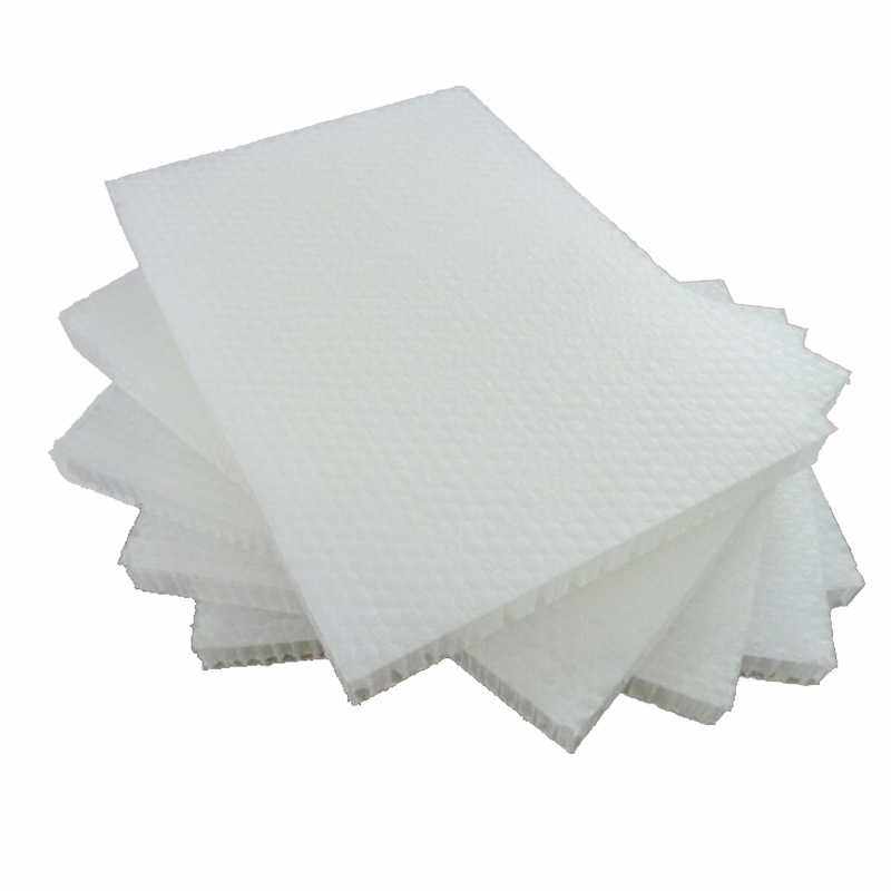 广州厂家 PP塑料蜂窝板 隔音好PP蜂窝板 地板附件垫层蜂窝芯