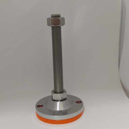 不锈钢重型机柜带孔脚杯 防滑防震碳钢120脚杯