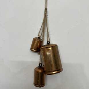 跨境新品Sparkle Dreams Shabby Chic 乡村风格悬挂和谐巨型牛铃