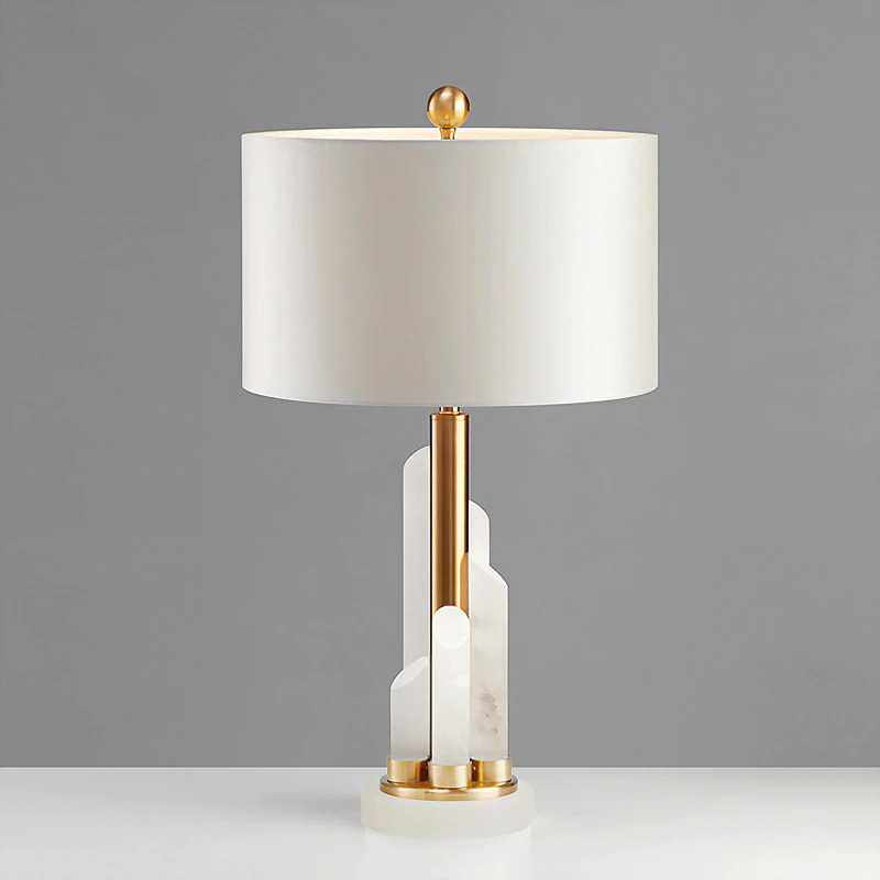 新品现代美式简约五指山云石灯设计师客厅卧室书房样板间装饰台灯