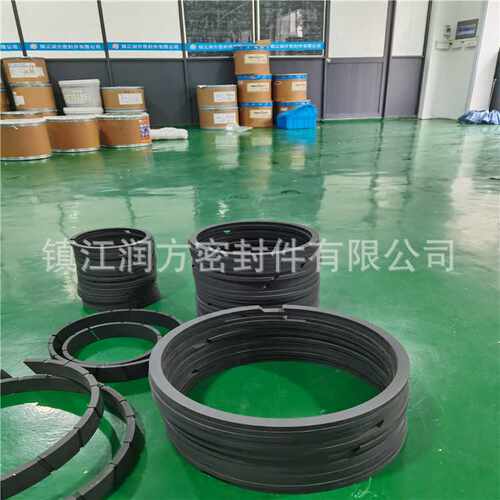 无油压缩机活塞环 导向环 防磨环 聚四氟乙烯PTFE填充碳纤维 石墨