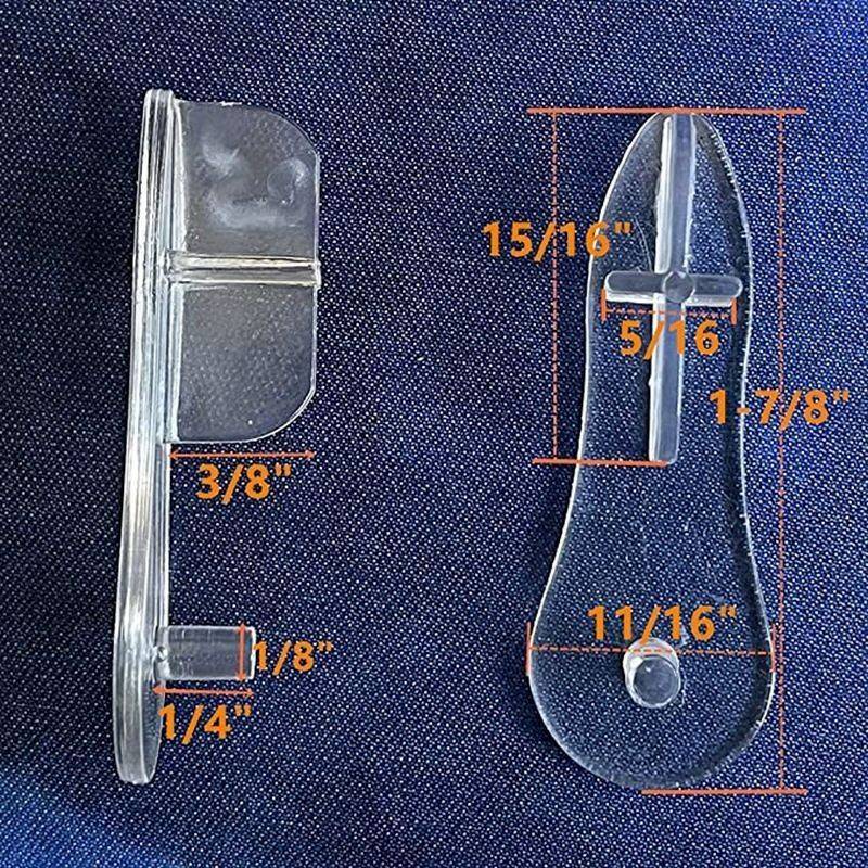 水晶下杆堵头卷帘柔纱帘拉珠窗帘配件百叶封口透明盖子塞冒塑料扣