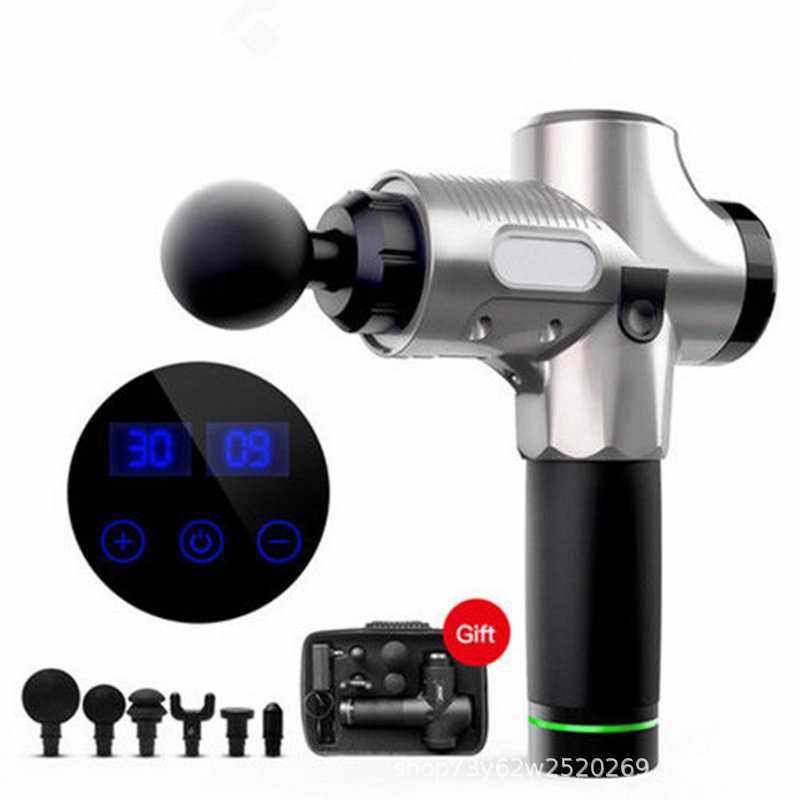 电动筋膜枪30档位6按摩头按摩枪家用户外运动全身肌肉放松按摩器,电子元器件市场,其它元器件,淘宝优惠券,粉丝福利购,淘宝优惠卷