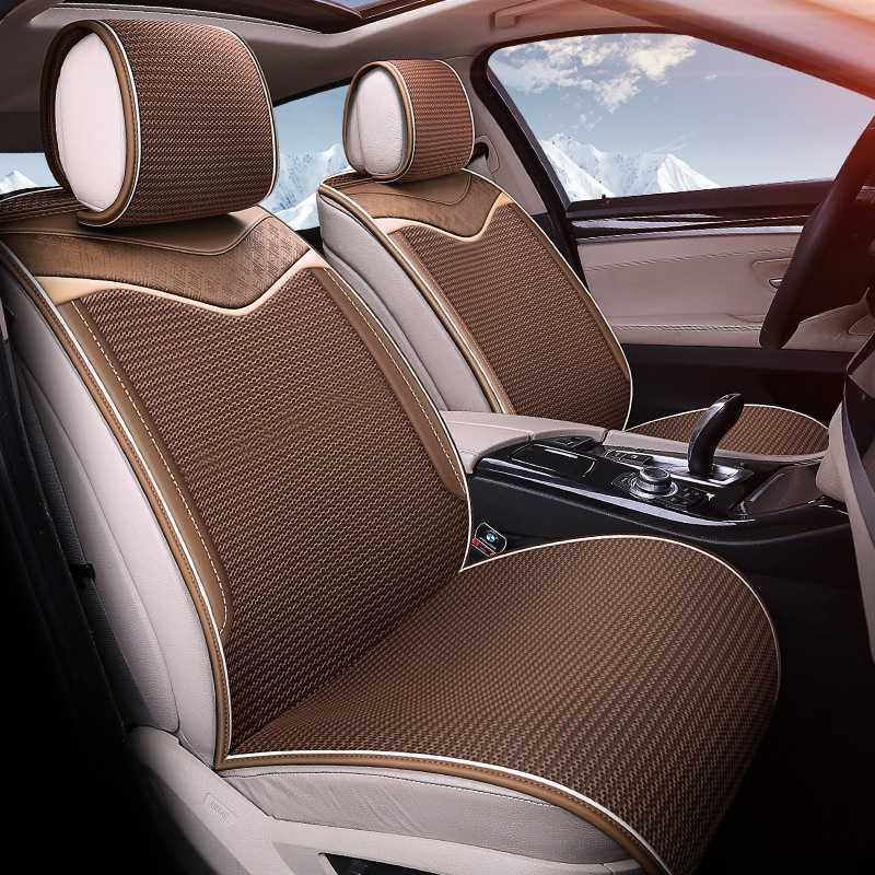 汽车坐垫四季通用全包围立体汽车座椅套 简约免捆绑汽车座垫