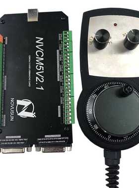 NVCM MACH3接口板四轴控制+手轮（套装） 手轮不带数显