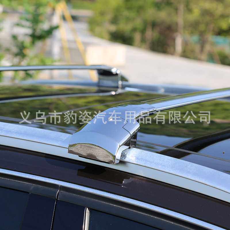 越野虎钳横杆加厚全铝合金横杆行李架越野SUV车顶横杠免打孔车架