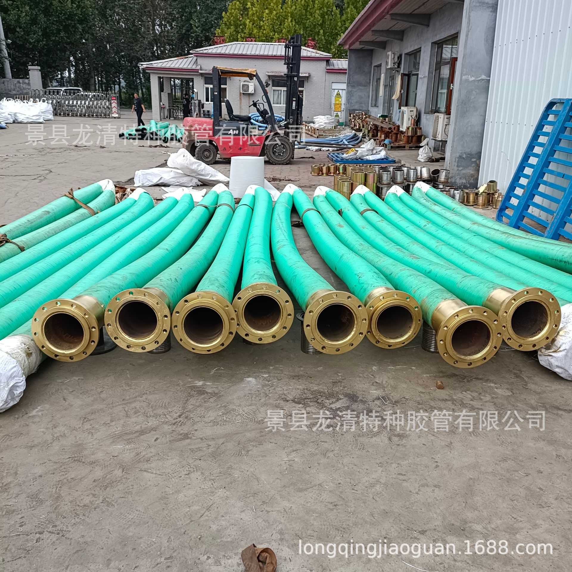 厂家供应高压排水软管 大口径吸排高压钢丝编织橡胶管 耐磨泥浆管