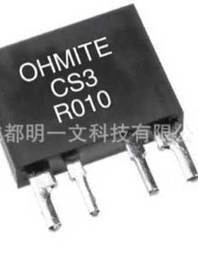 Ohmite电阻CS3FR020E电流传感电阻器 - 透孔3watt 20mOhms 1%