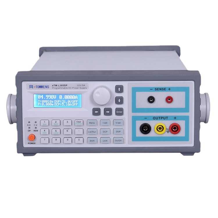 同门eTM-L3010SP直流稳压电源30V10A300W可编程线性电源程控电源