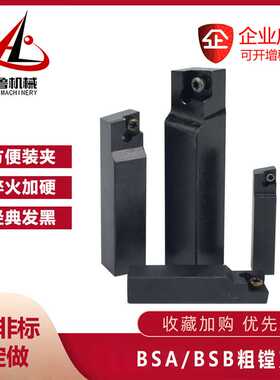 TZC/TQC/BSB/BSA1/2/3/4/5/6 45度盲孔/90度通孔粗镗刀杆 刀头