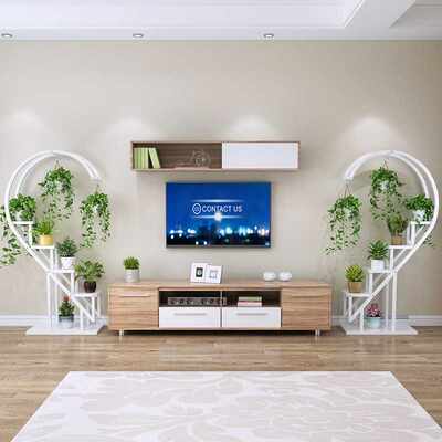 创意心形花架子落地式室内客厅装饰阳台铁艺多层花盆架绿萝置物架