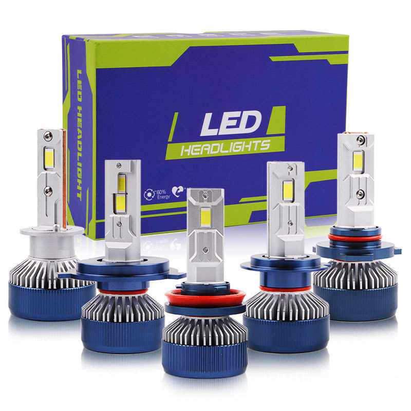 双铜管汽车LED大灯H11 灯泡H7大功率120W超亮12V24