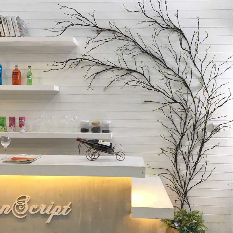 枯藤藤条假树枝数干假树叶造景植物室内仿真树藤婚庆布置绿植