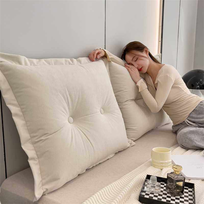 2023新款床头靠垫软包现代沙发客厅懒人三角靠枕飘窗靠背垫可拆洗,电子元器件市场,其它元器件,淘宝优惠券,粉丝福利购,淘宝优惠卷
