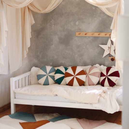 INS儿童地毯地垫游戏爬行垫风车地垫儿童屋装饰地毯