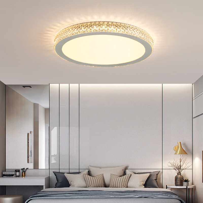 主卧室灯吸顶灯2022年新款简约现代大气创意温馨浪漫房间家用灯具