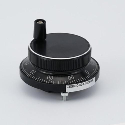 数控机床电子手轮5V24V手摇100脉冲发生器编码器手脉PLC用外径60