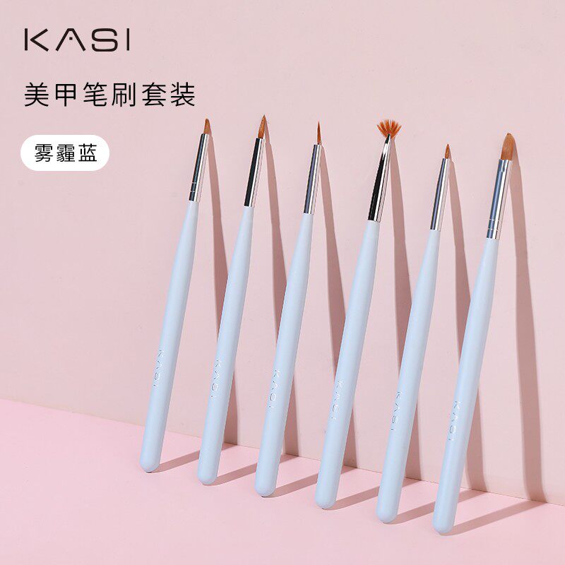 美甲笔刷套装初学者家用光疗笔拉线笔彩绘笔渐变笔画花笔刷子工具