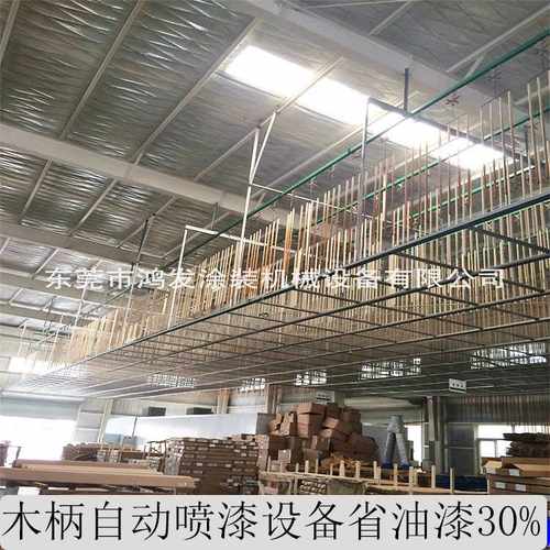 【厂家供应】可省30%油漆的木制家具全自动喷漆设备