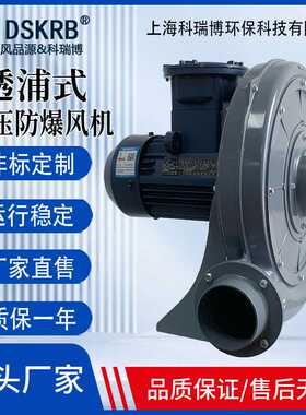 粉尘防爆TB125-3AC TB100-2 TB100-1AC 220V透浦式中压鼓风机