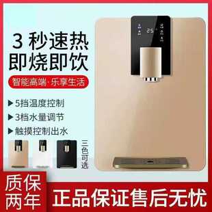 制冷制热家用速热管线机壁挂冰热制冷温控 控制智能即热式饮水机